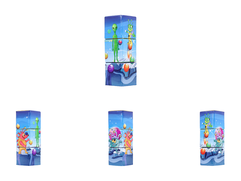 Set Espacio Soft Play de 19 piezas