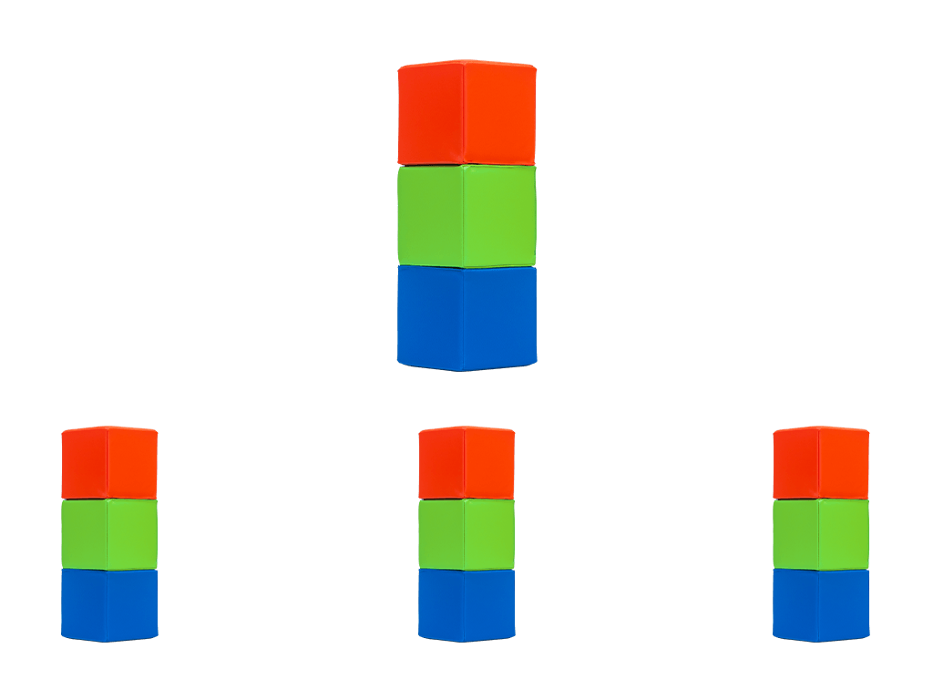 19pcs Unthemed Soft Play Set
