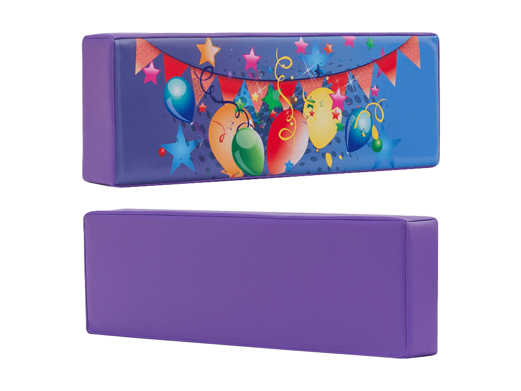 Conjunto Soft Play Festa Roxa de 19 peças