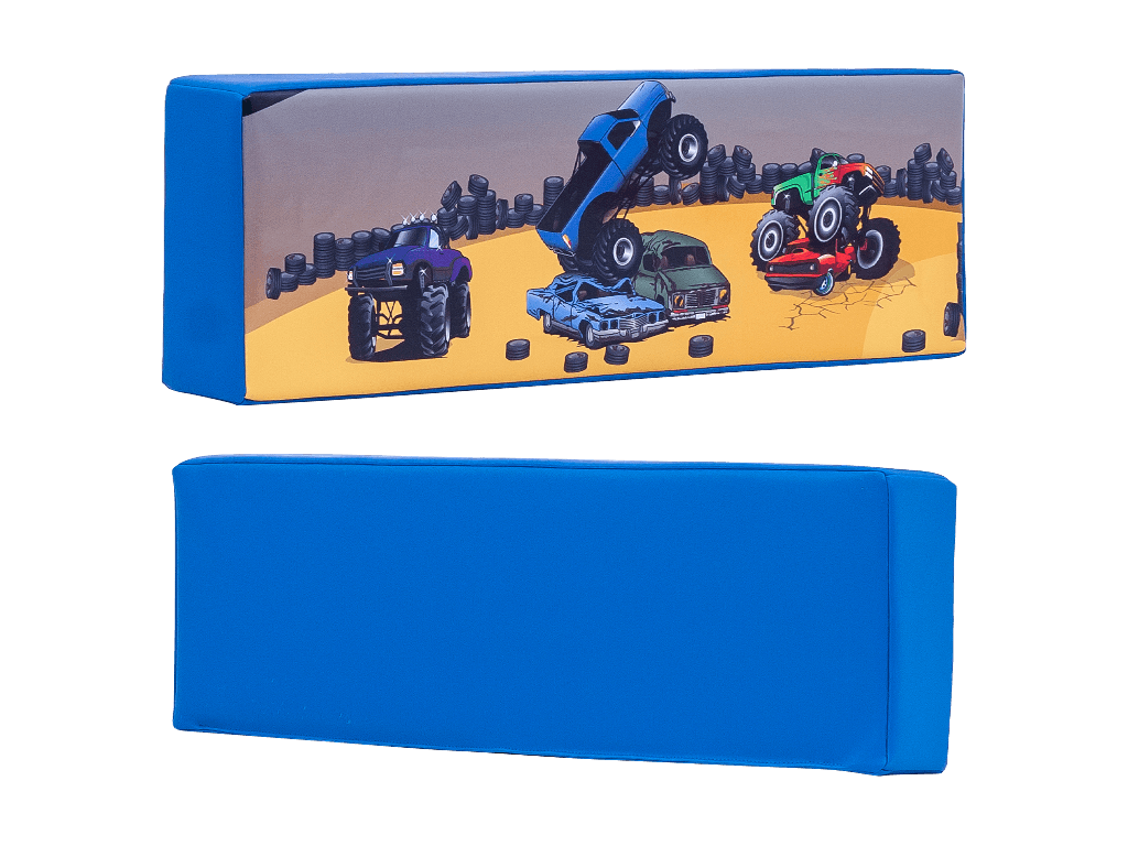 19 db Monster Truck puha játék készlet