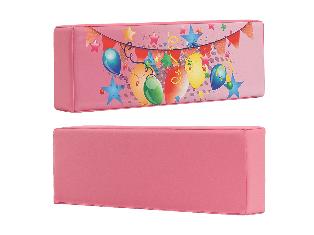19pcs Pink Party Soft Play Set