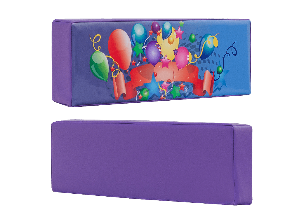 Conjunto Soft Play Festa Roxa de 19 peças
