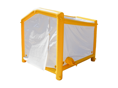 Airtight Frame Emergency Shower Tent