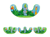 19-delig Baby Jungle Zacht Speel Set