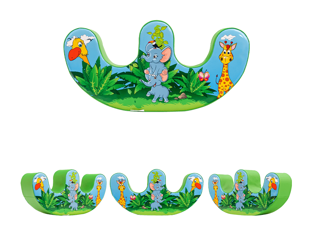 19-delig Baby Jungle Zacht Speel Set