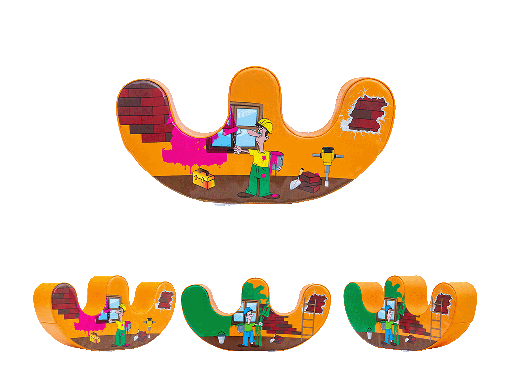 18pcs Construction Soft Play Set