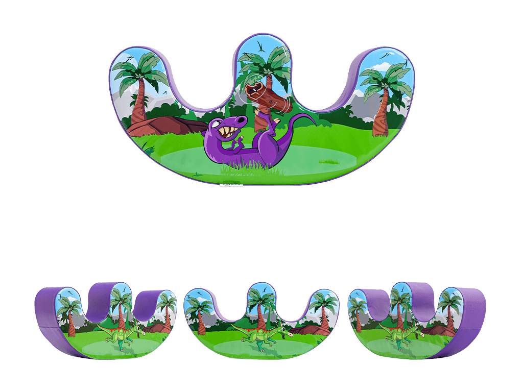 18pcs Dinosaur Soft Play Set