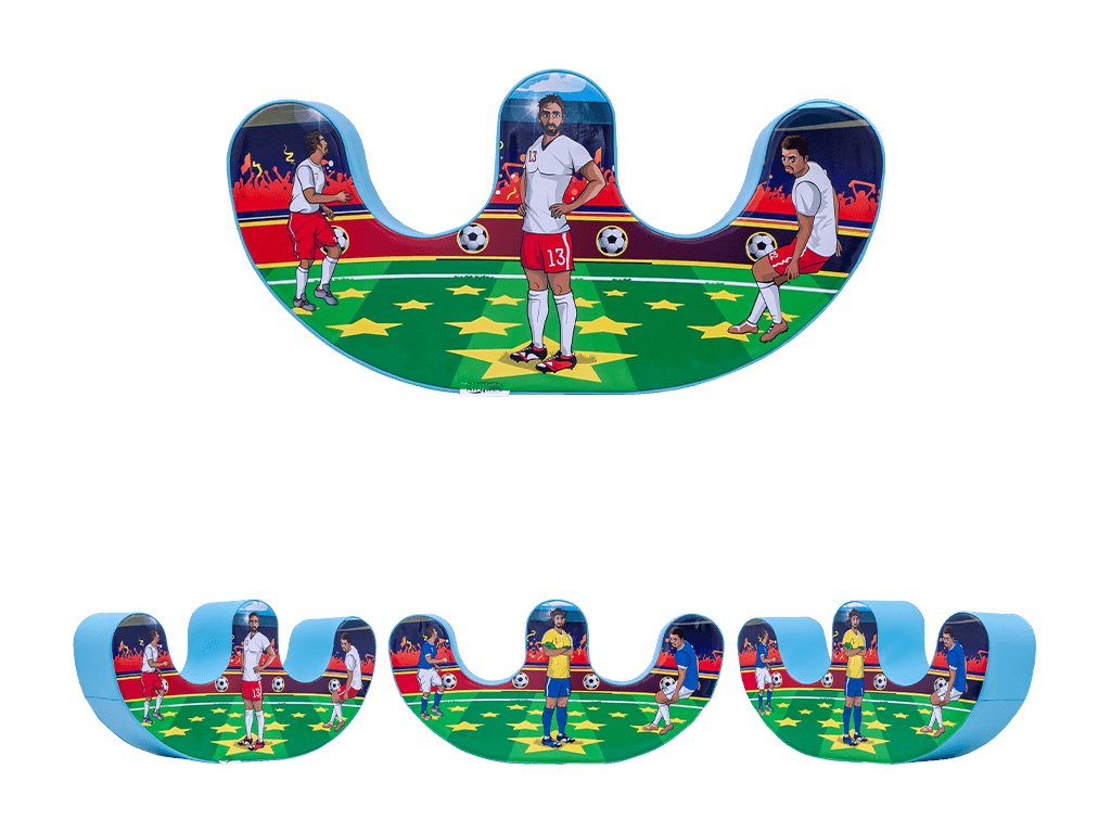 Set Soft Play Calcio 18 pezzi