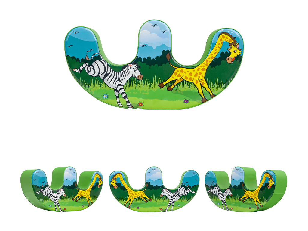 Set Soft Play Giungla da 19 pezzi