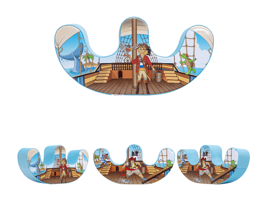 19pcs Pirate Soft Play Set