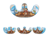19pcs Pirate Soft Play Set