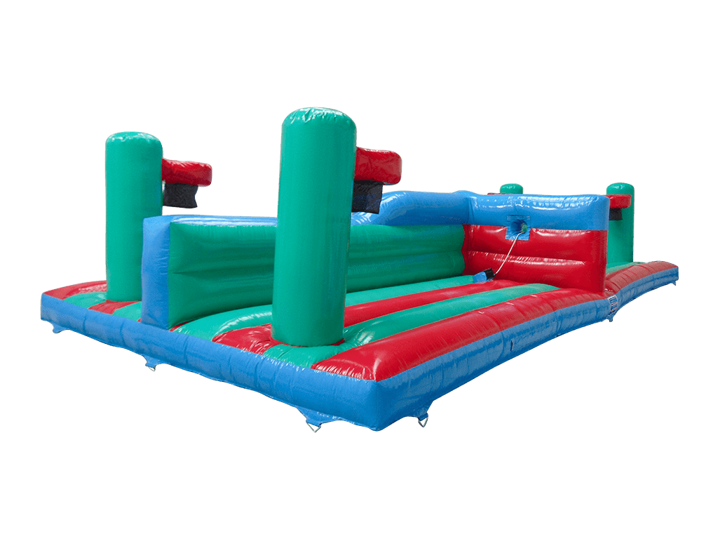 5.2x11.8m Dual Lane Equalizer with Basketball Hoops