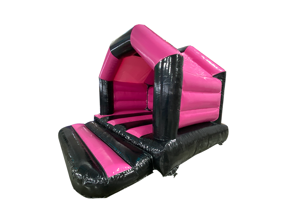 Estructura en A Sin Tema Fucsia y Negro 4x4 m
