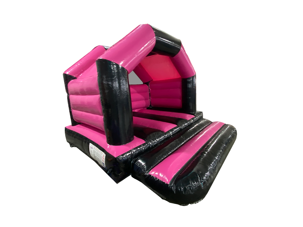 Estructura en A Sin Tema Fucsia y Negro 4x4 m