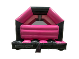 Estructura en A Sin Tema Fucsia y Negro 4x4 m