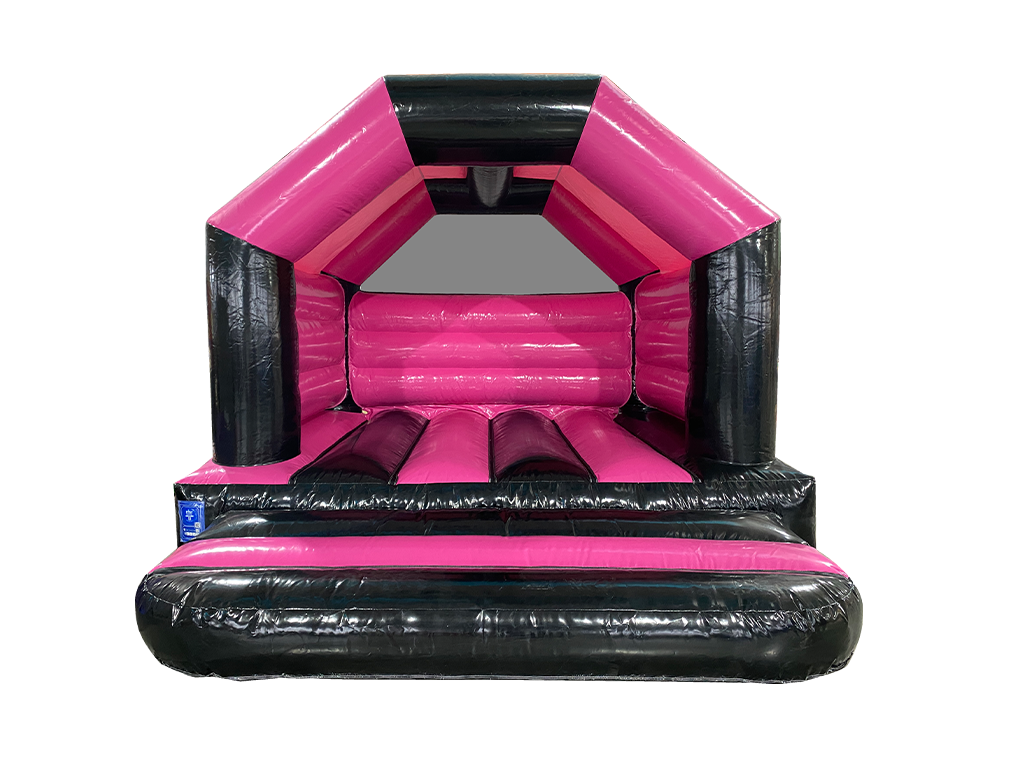 Estructura en A Sin Tema Fucsia y Negro 4x4 m