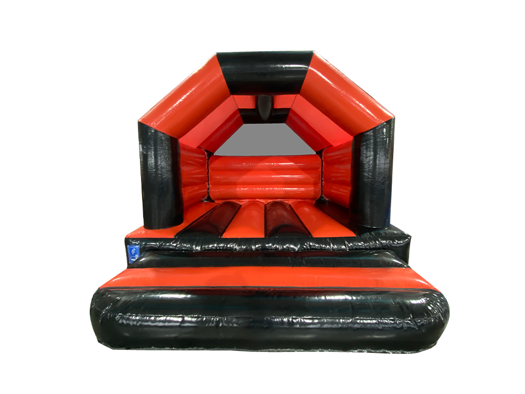 Estructura en A Sin Tema Naranja y Negro 4x4 m