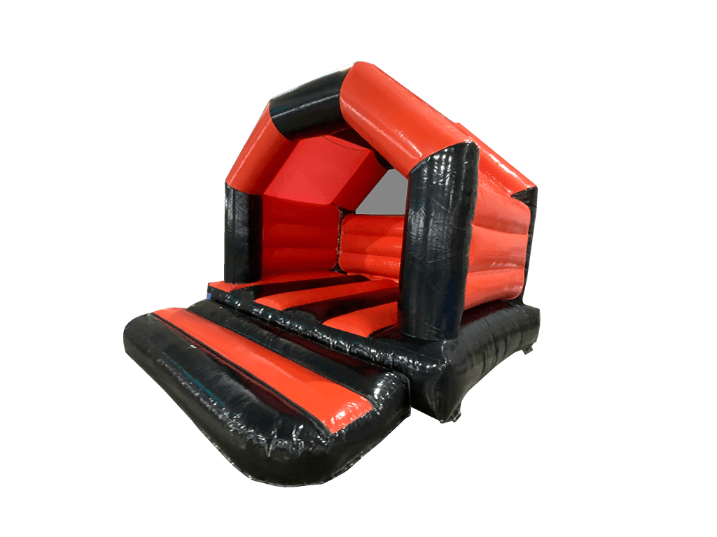 Estructura en A Sin Tema Naranja y Negro 4x4 m