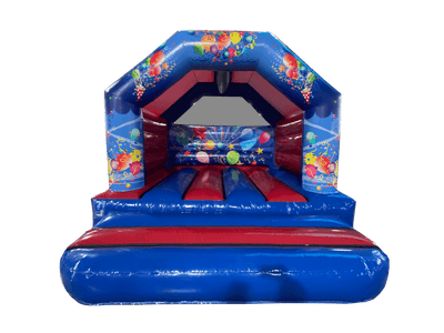 4x4m Blauwe & Rode Feest A-Frame