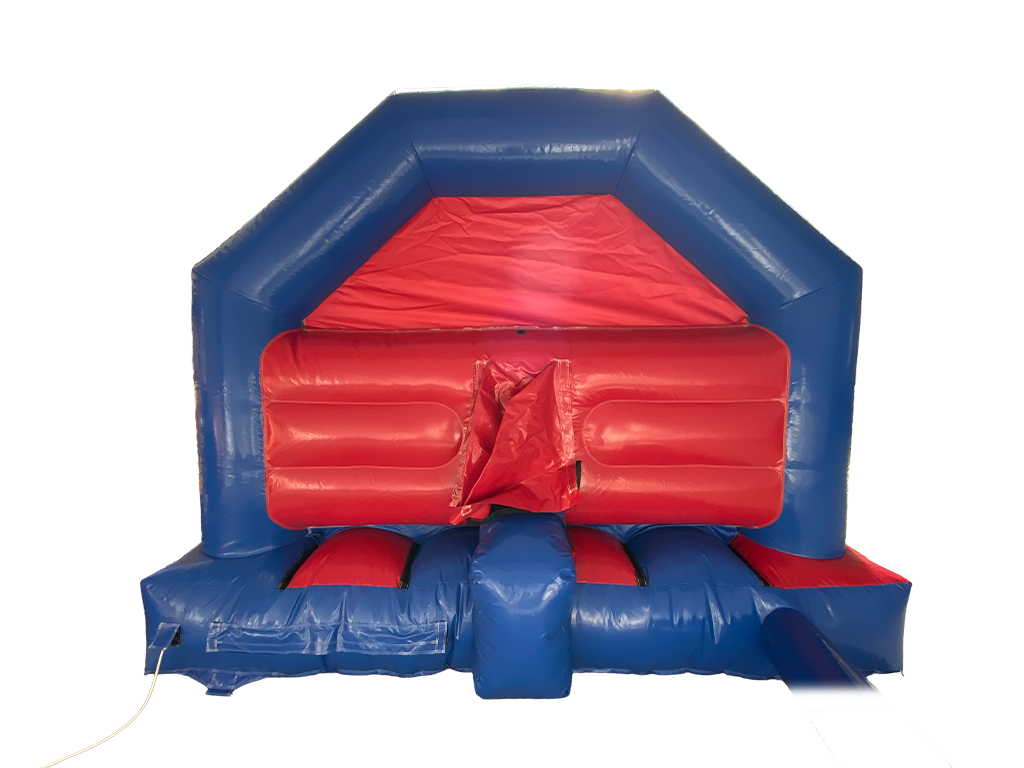 4x4m Blau & Rot Party A-Rahmen - Disco-Bereit