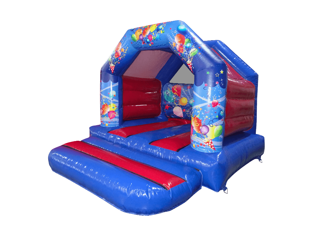 Structure A de fête bleu et rouge 4x3m