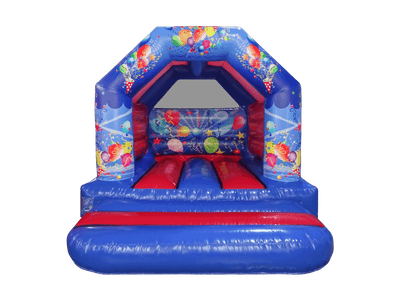 4x3m Blauw & Rood Feest A-Frame