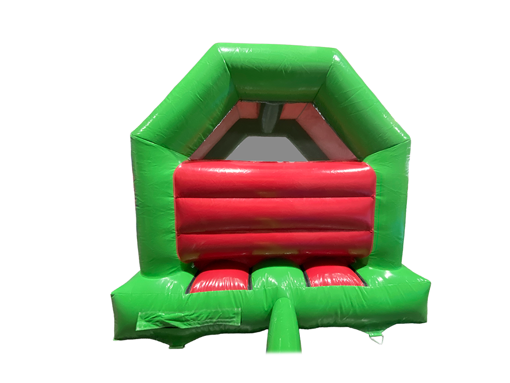 Structure A de fête verte et rouge 4x3m