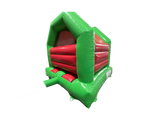 Structure A de fête verte et rouge 4x3m