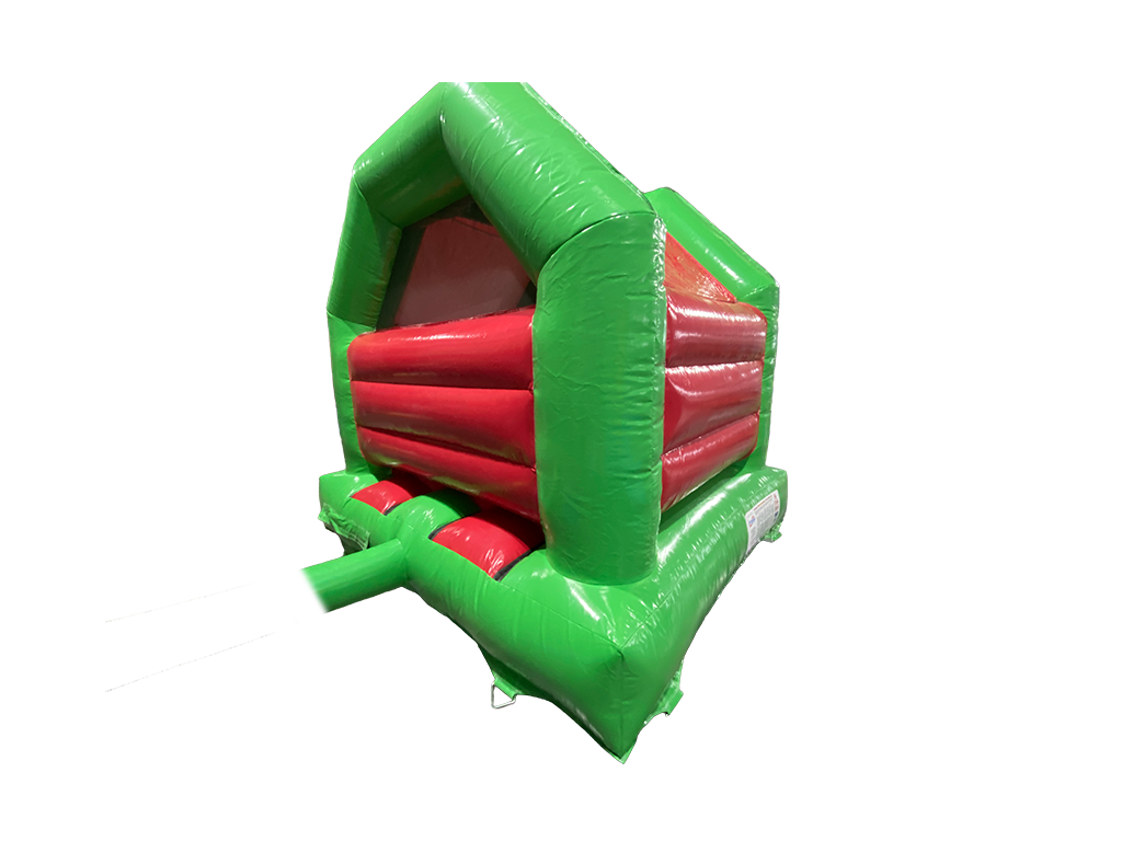 Structure A de fête verte et rouge 4x3m
