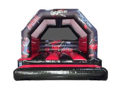 15x15ft Black & Red Graffiti A Frame