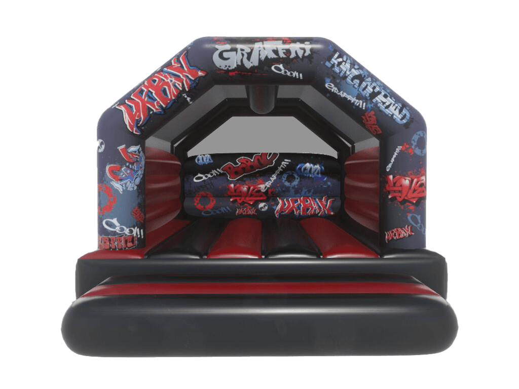 15x12ft Black & Red Graffiti A Frame