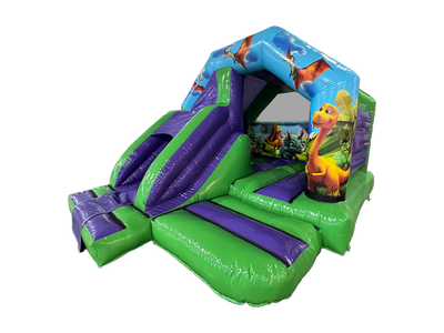 5x4m Dinosaur Front Slide Combi