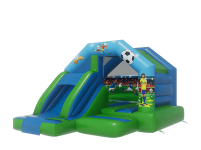 5x4m Voetbal Voorste Glijbaan Combi