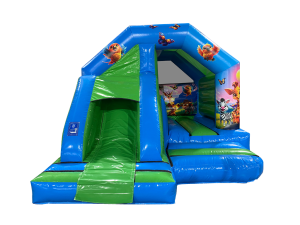 15x12ft Jungle Front Slide Combi