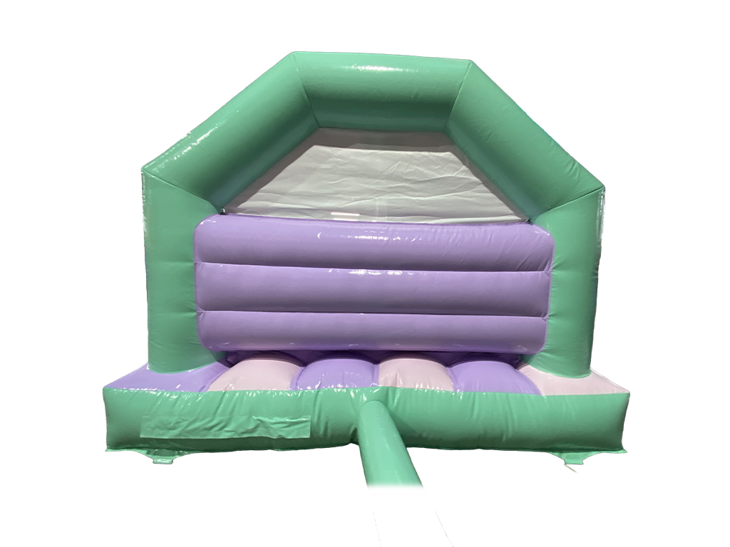 5x4m Pastel Voorste Glijbaan Combi