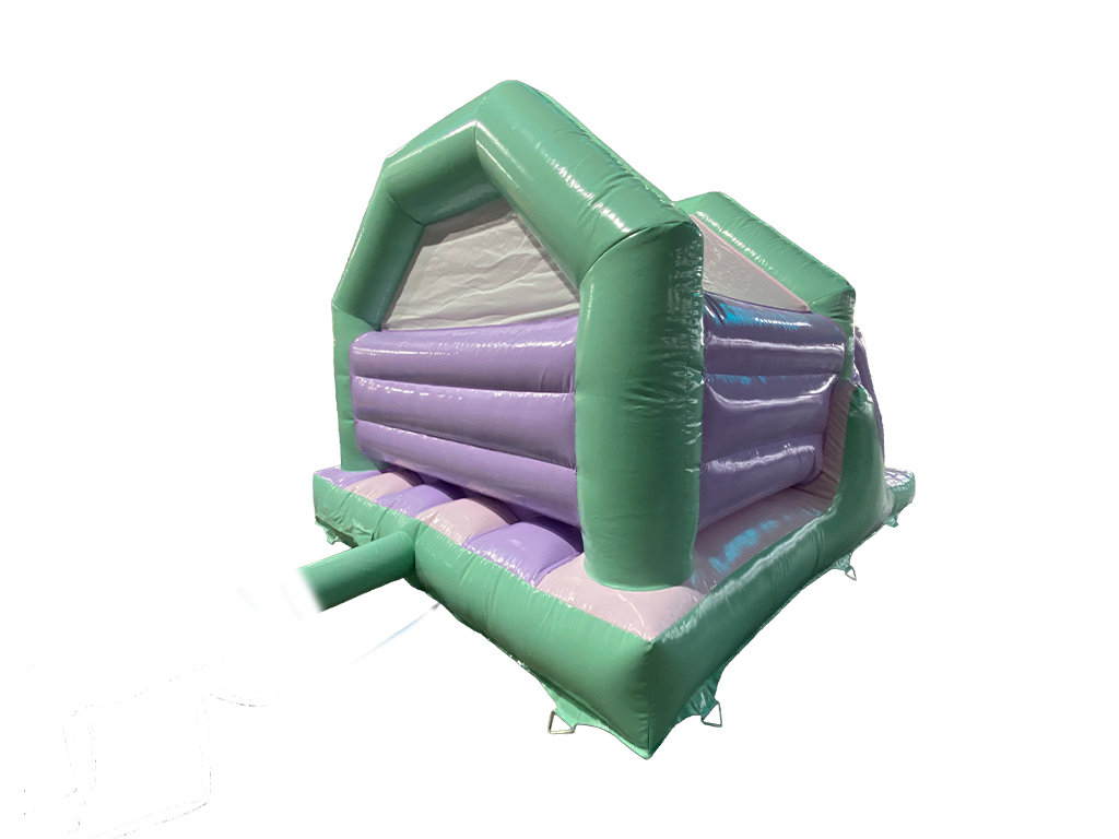 5x4m Pastel Voorste Glijbaan Combi