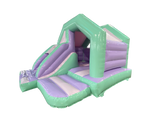 5x4m Pastel Voorste Glijbaan Combi
