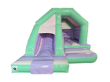 5x4m Pastel Voorste Glijbaan Combi