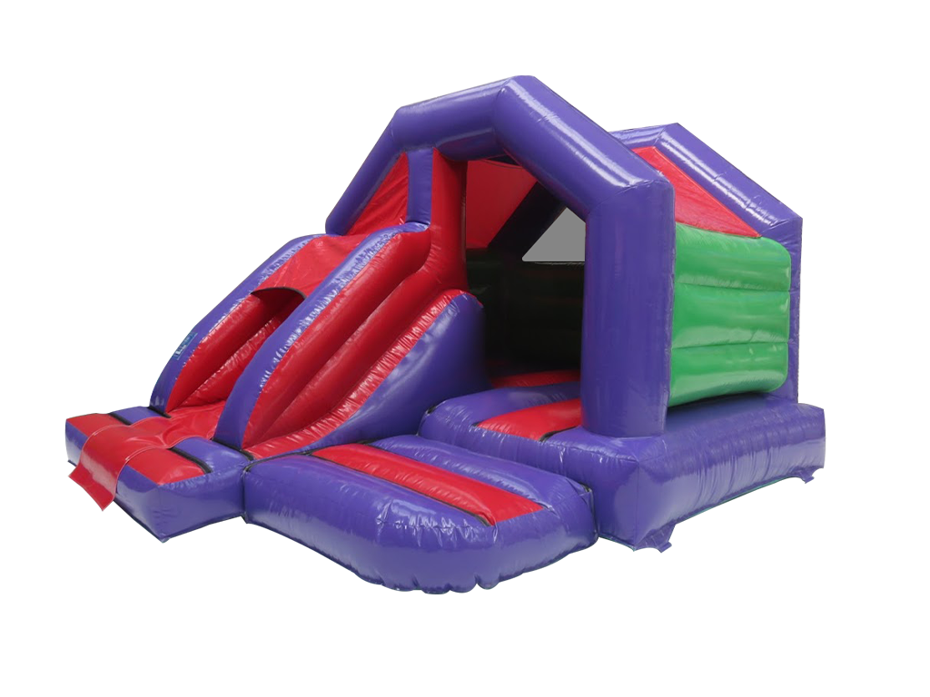 5x4m Purple, Red & Green Front Slide Combi - DELETE