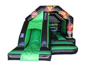 15x12ft Green Toxic Front Slide Combi