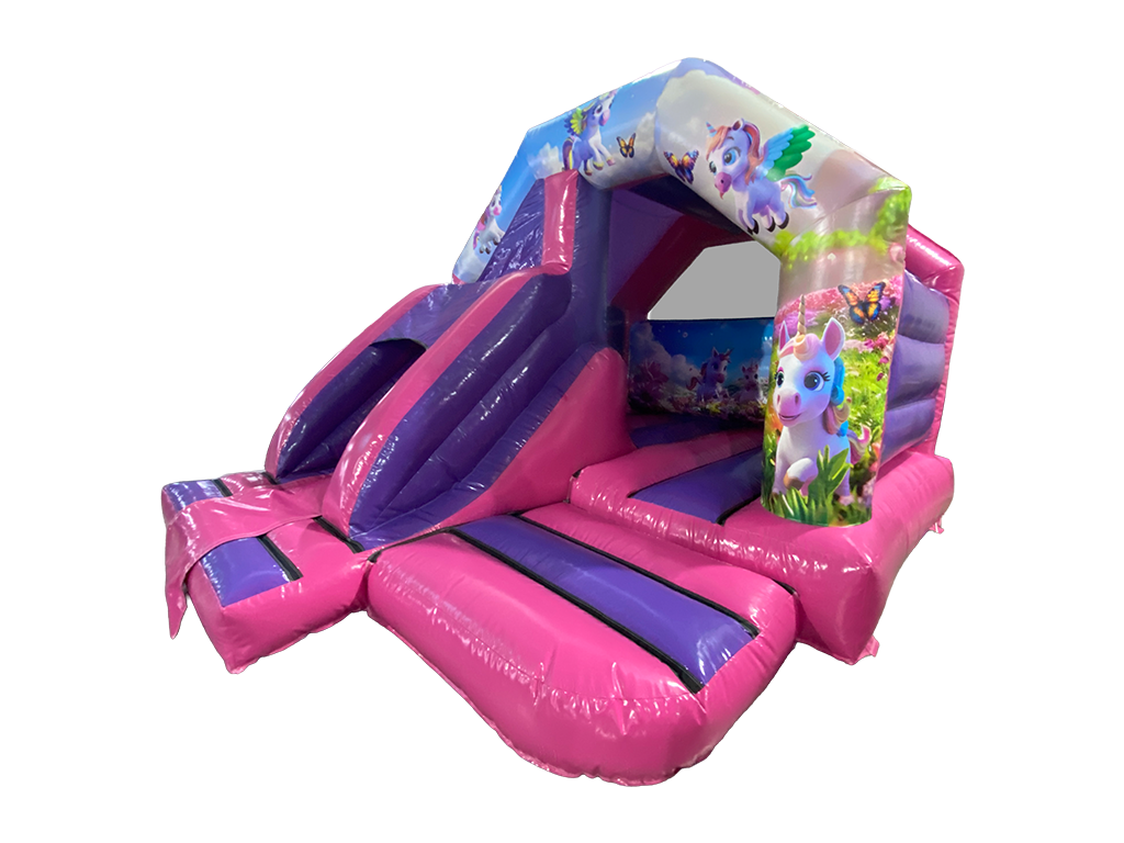 15x12ft Unicorn Front Slide Combi