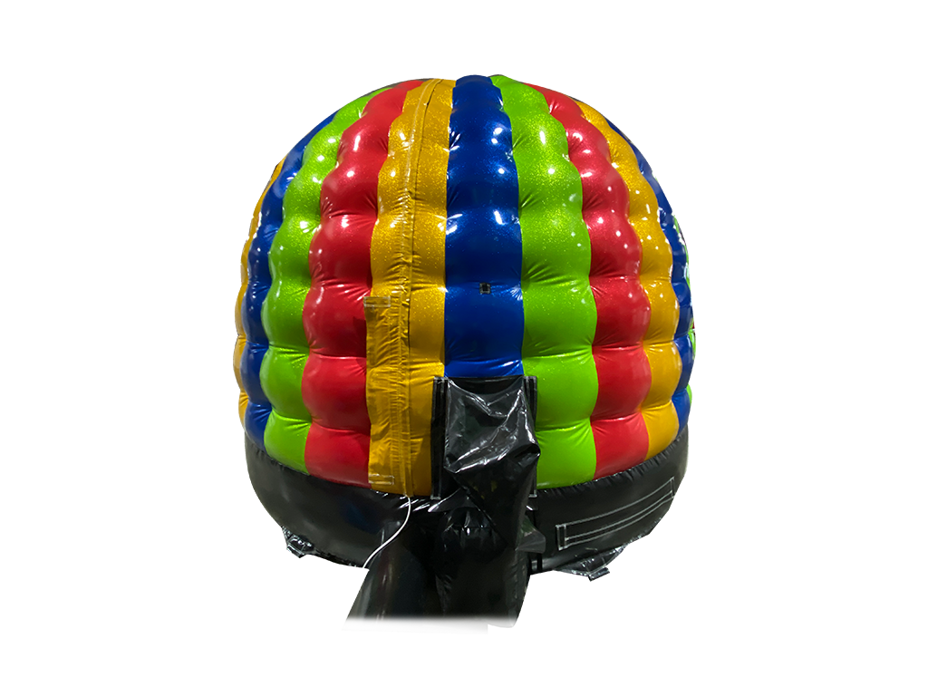 Multicoloured Glitter Mini Disco Dome - Disco Ready