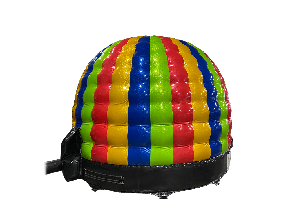 Multicoloured Glitter Mini Disco Dome - Disco Ready