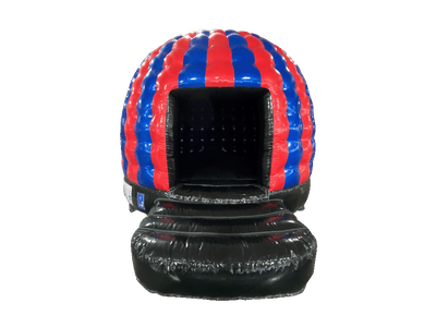 Red & Blue Glitter Mini Disco Dome - Disco Ready
