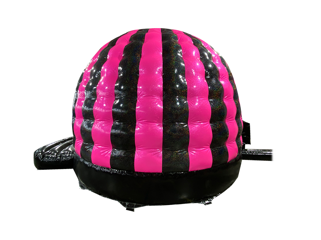 Paarse, IJsblauwe, Roze & Fuchsia Glitter Mini Disco Koepel - Disco Klaar