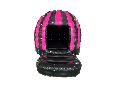 Fuchsia and Black Glitter Mini Disco Dome - Disco Ready