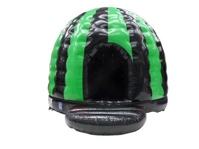 6x5m Green & Black Disco Dome - Disco Ready
