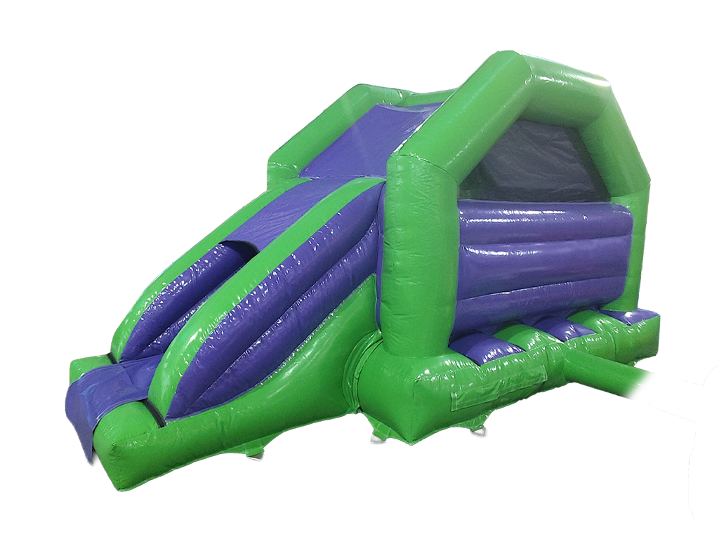 6m x 4m Dinosaur Side Slide Combi