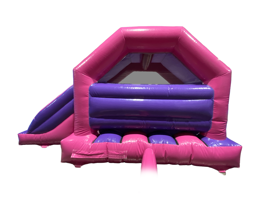 Combinato Scivolo Laterale Fucsia e Viola 4x5.5m