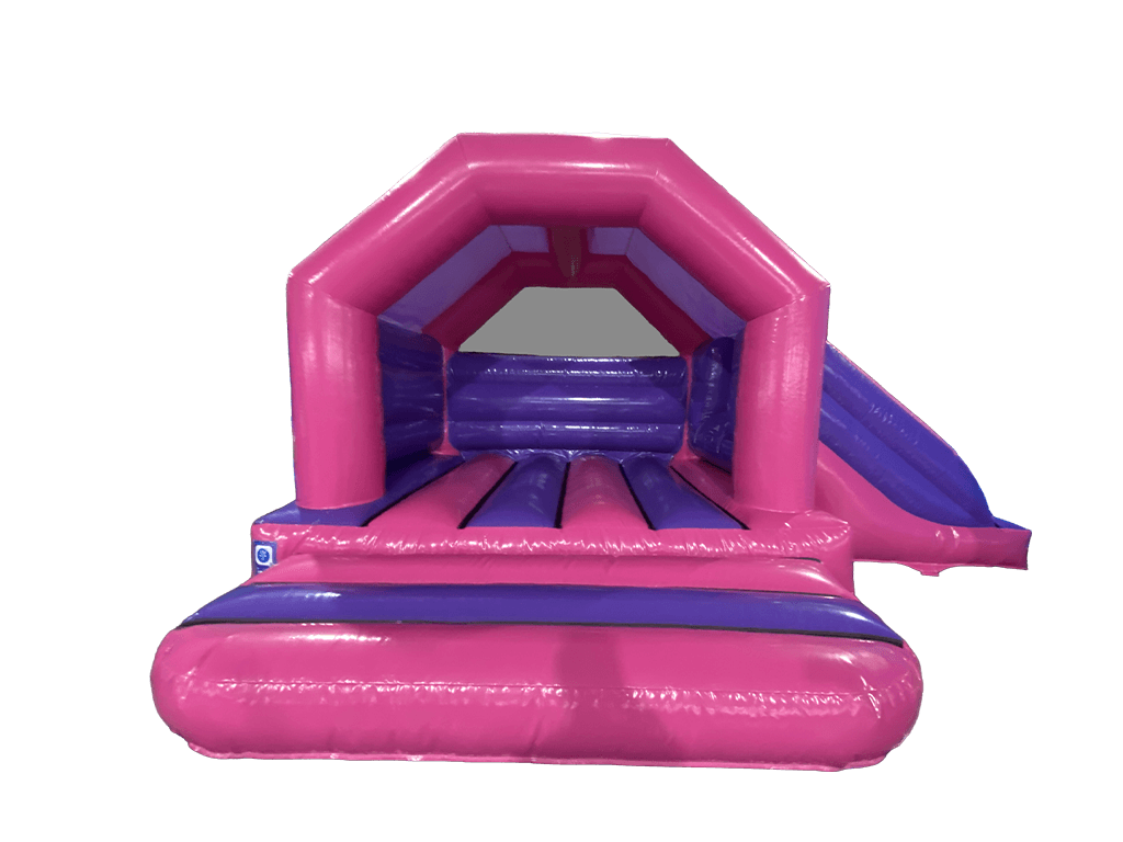 Combinato Scivolo Laterale Fucsia e Viola 4x5.5m